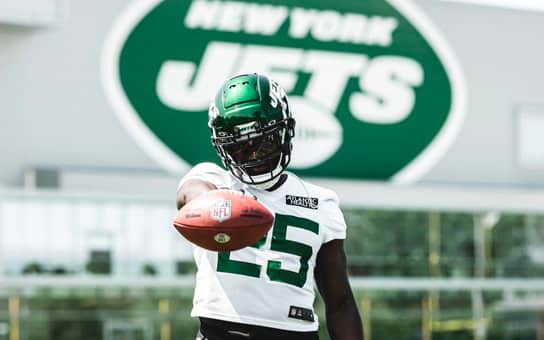 Jets' rookie RB Israel Abanikanda